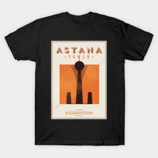 Astana city poster T-Shirt